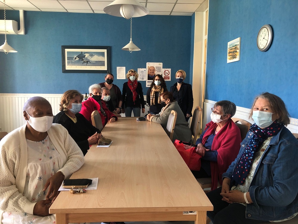 Les résidents et le CCAS redim